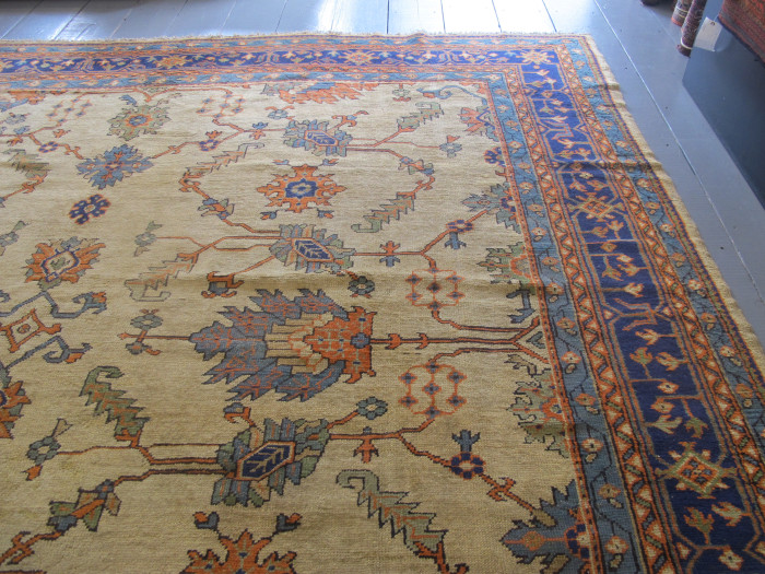 Very Decorative Oushak Carpet