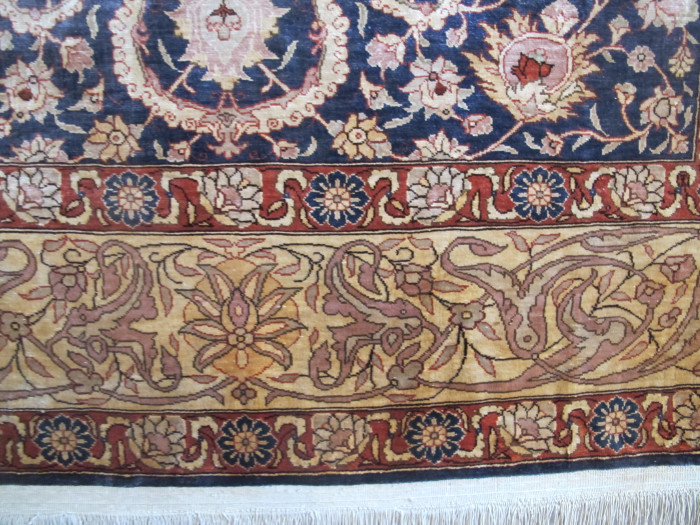 Fine Turkish Silk Rug
