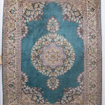 Image of Fine Turkish Silk Rug