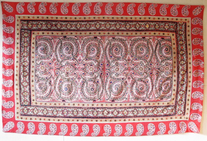 Exceptional Persian Rasht Embroidery