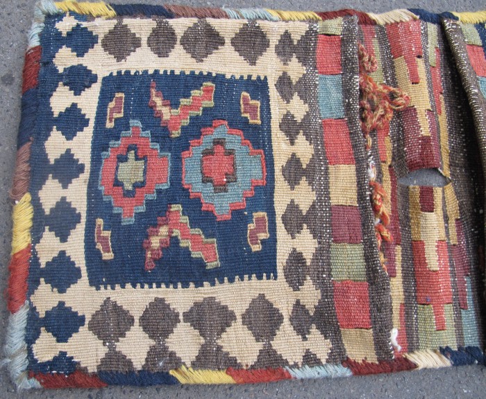 Pair of Shahsavan Kilim Bags