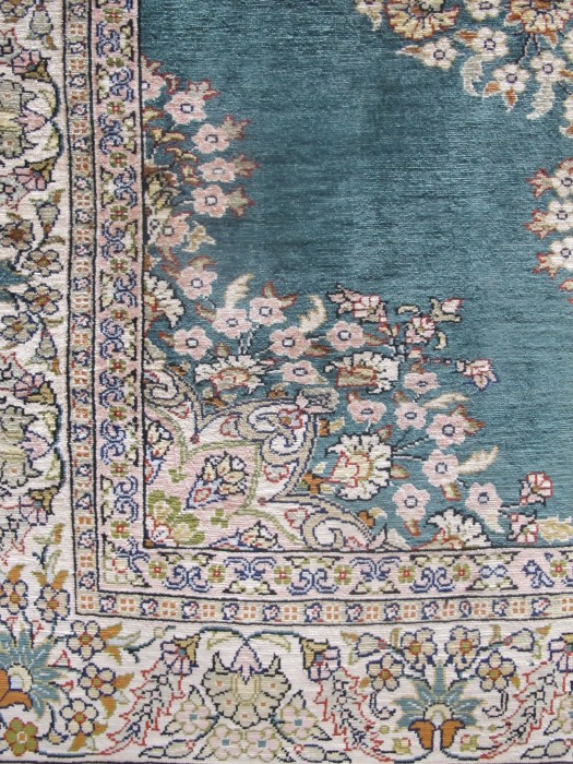 Fine Turkish Silk Rug