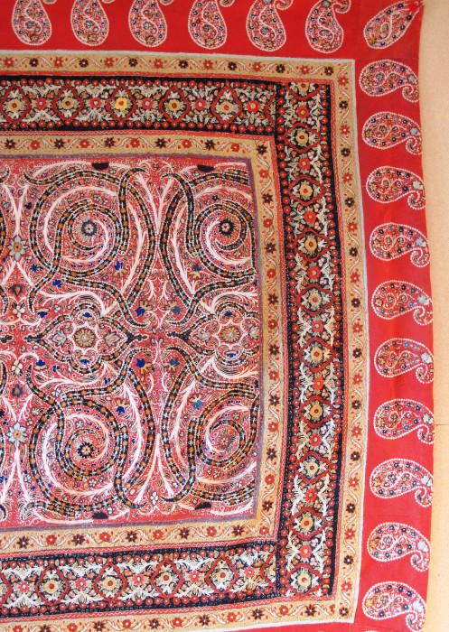 Exceptional Persian Rasht Embroidery