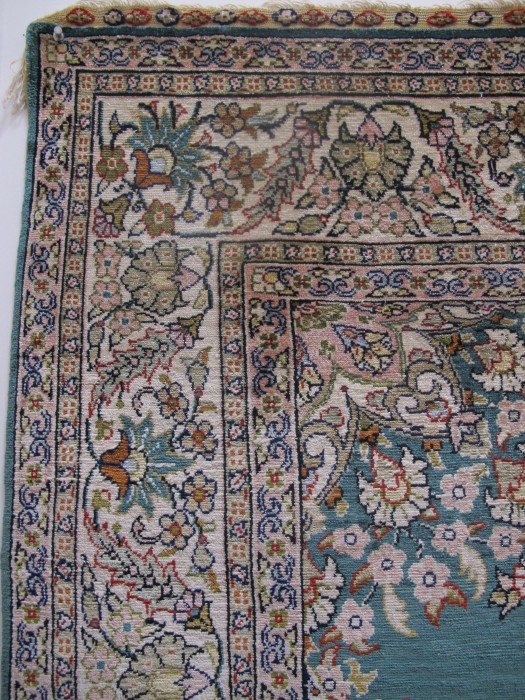 Fine Turkish Silk Rug