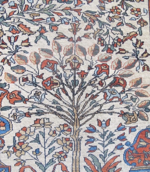 Tree of Life Fereghan Rug, Persia