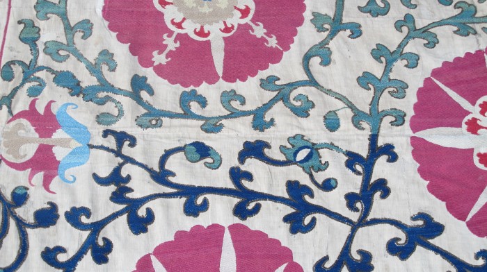 Samarkand Silk Embroidered Suzani