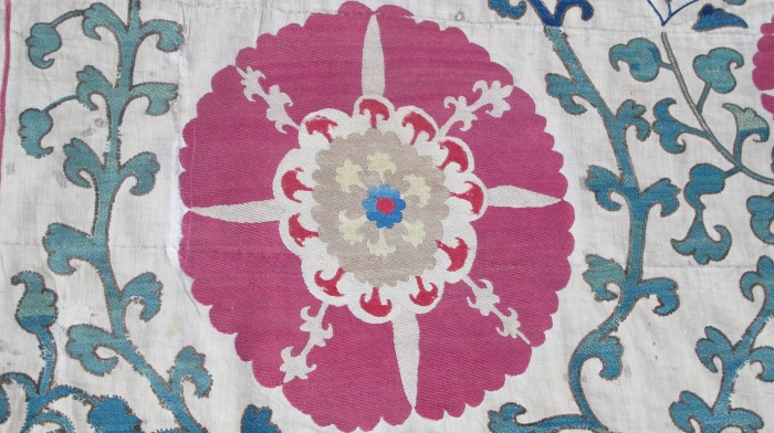 Samarkand Silk Embroidered Suzani