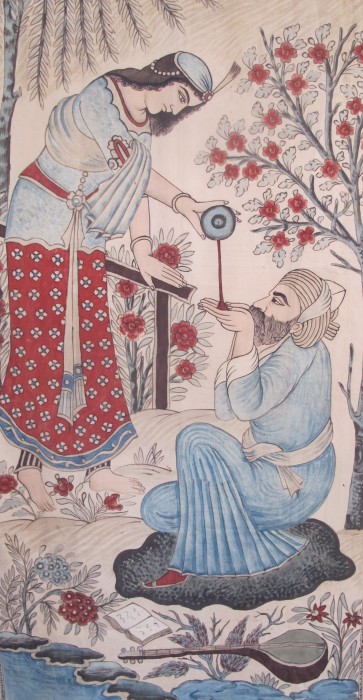 Fine Persian Khalamkari Panel