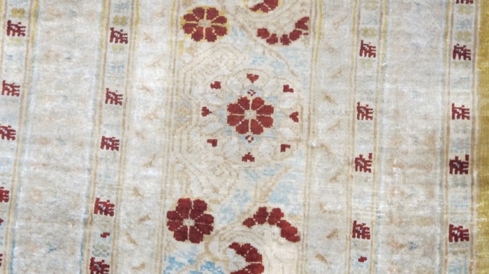 Exceptional Silk Tabriz Rug