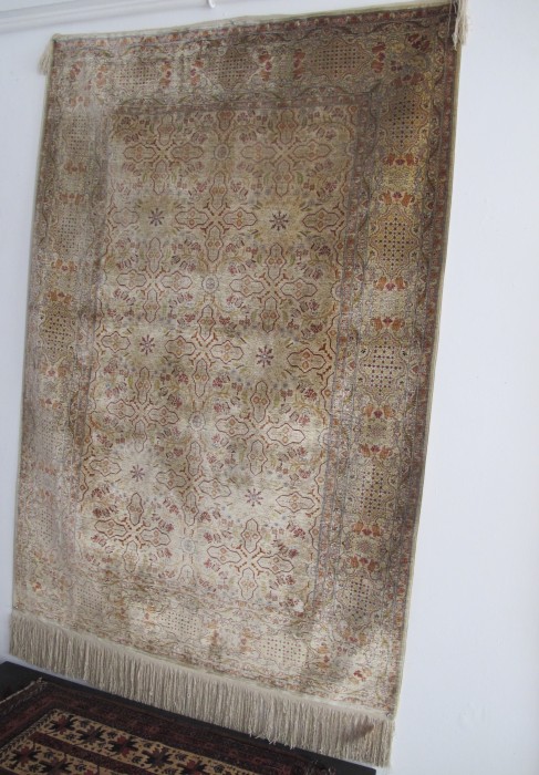 Fine Silk Hereke Rug