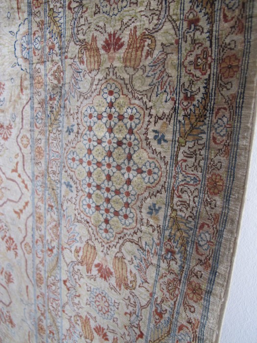 Fine Silk Hereke Rug