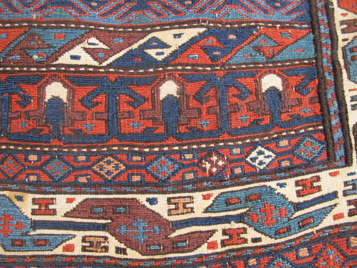 A Pair of Shahsavan Soumac Bags
