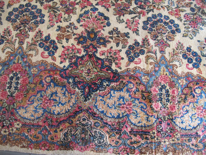 Fine Kirman Laver Carpet