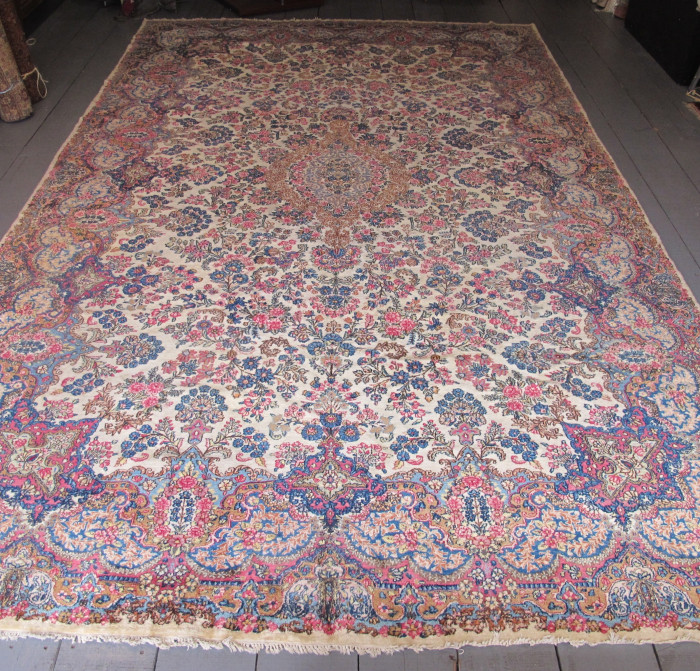Fine Kirman Laver Carpet