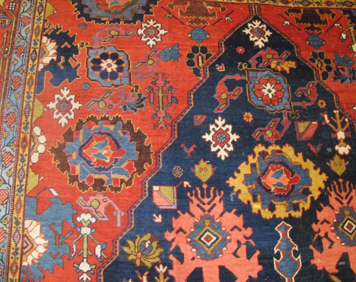 Handsome Antique Bidjar Carpet