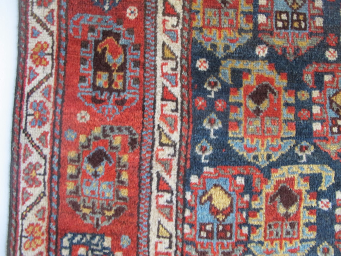 Khamseh Rug with Botehs