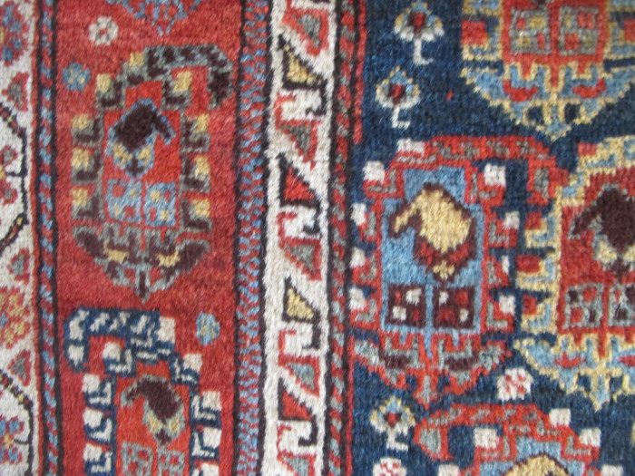 Khamseh Rug with Botehs