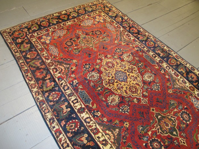 Fine Antique Central Persian Rug