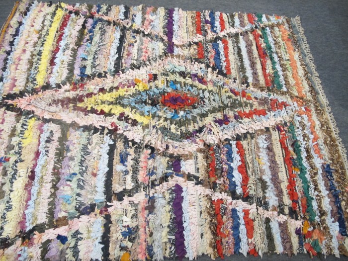 Vintage Moroccan Rag Rug