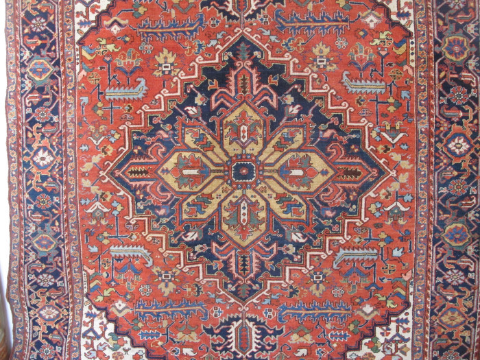 Colourful Heriz Carpet