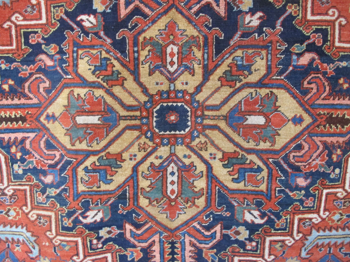 Colourful Heriz Carpet