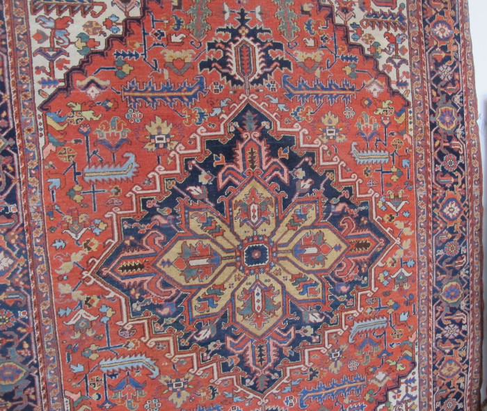 Colourful Heriz Carpet