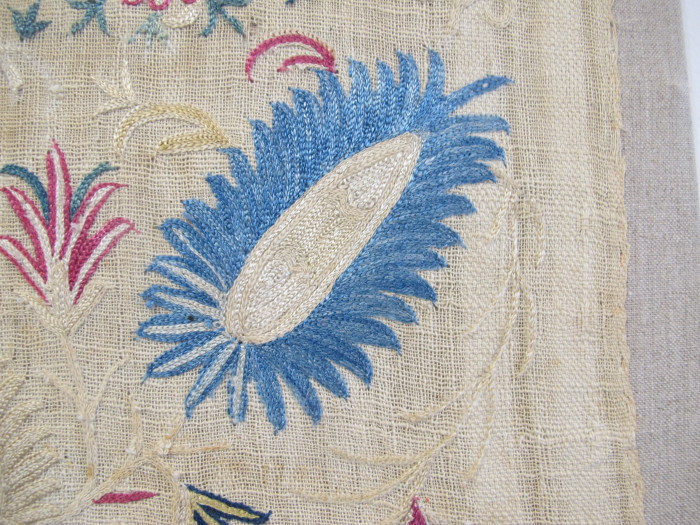 Pretty Greek Island Embroidered Panel