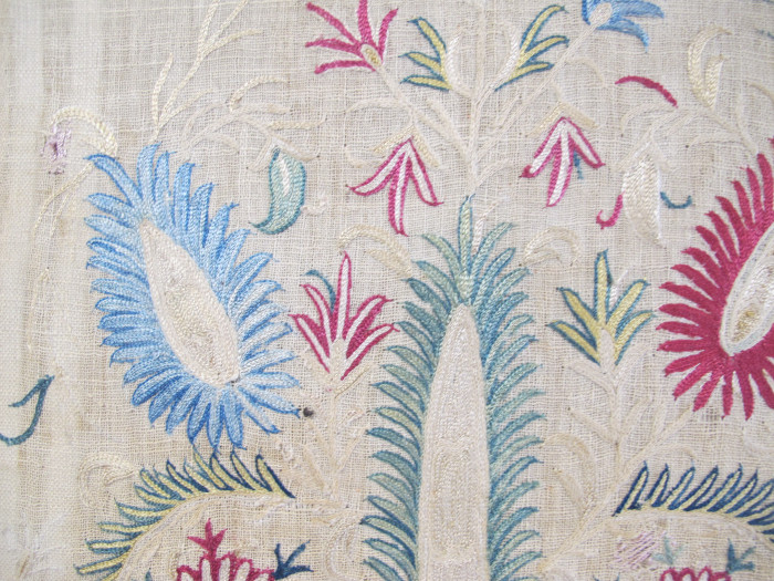 Pretty Greek Island Embroidered Panel