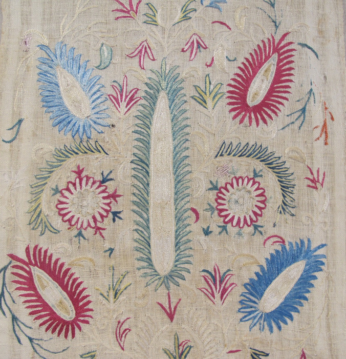 Pretty Greek Island Embroidered Panel