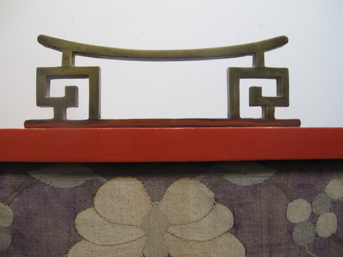 Chinese Silk and Metal Thread Kesi Panel