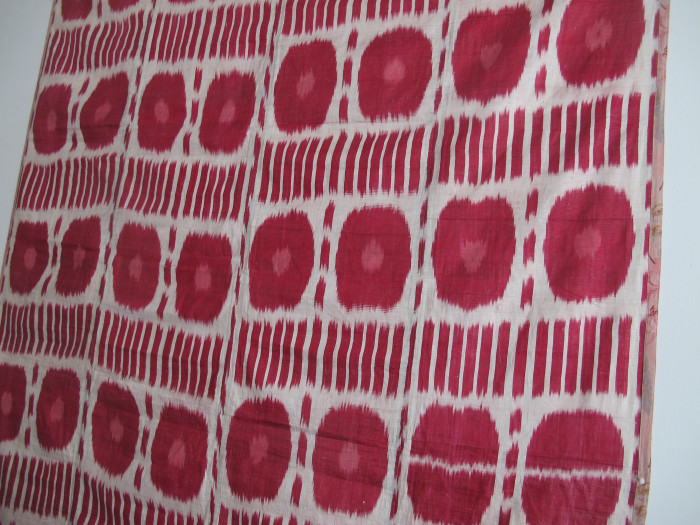Large Silk Ikat Panel
