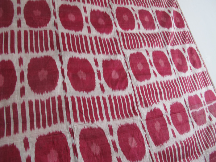 Large Silk Ikat Panel