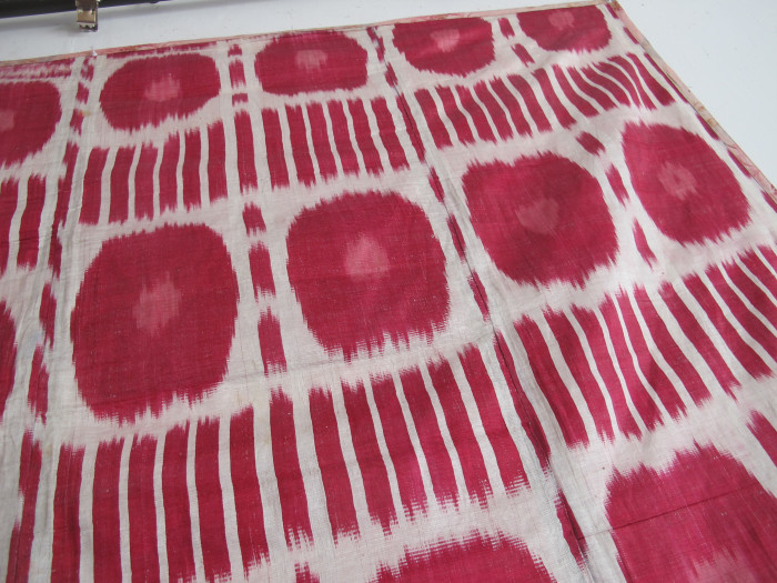 Large Silk Ikat Panel