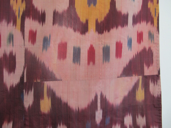 Silk Ikat Panel, Uzbekistan