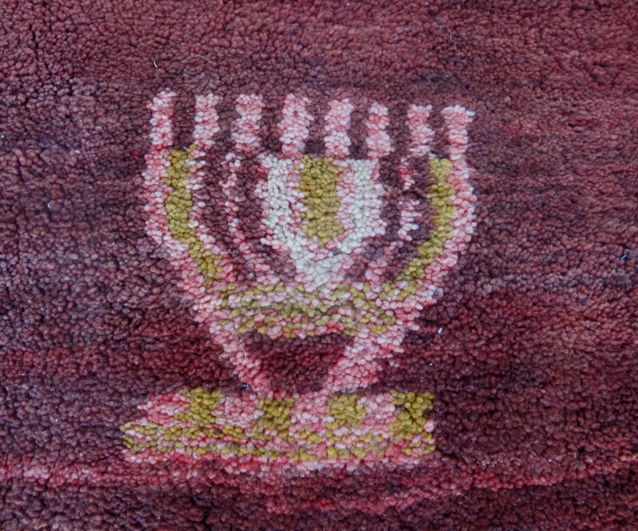 Moroccan Carpet With Interesting Ornamentation