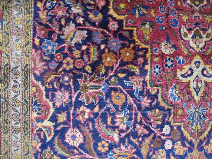 Fine Silk Kashan Rug