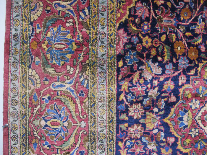 Fine Silk Kashan Rug