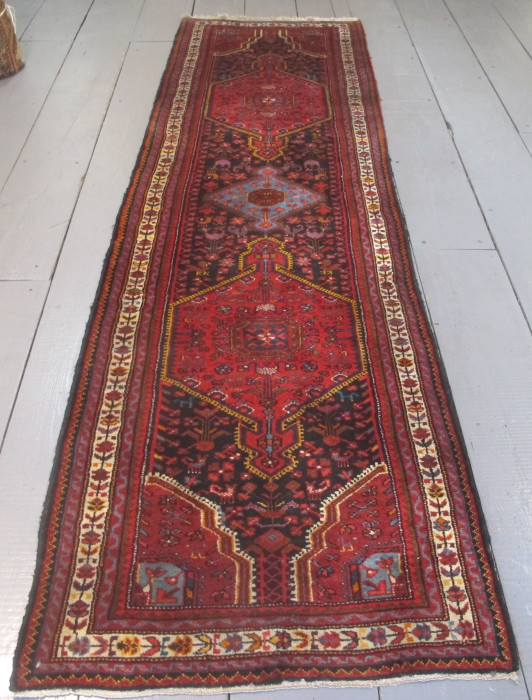 Narrow Hamadan Runner