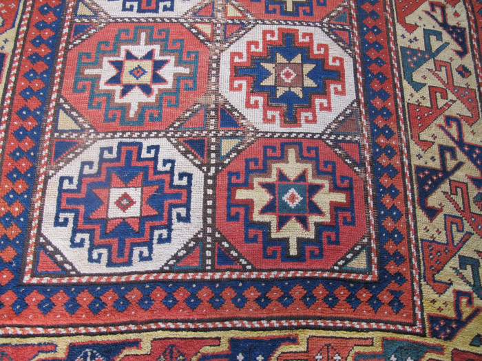 Moghan Rug with Memling Guls