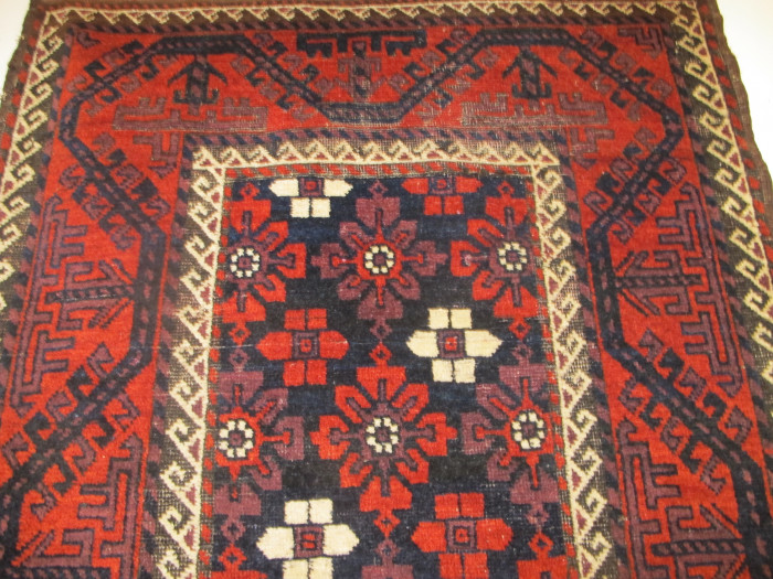 Fine Belouch Rug with Mina Khani Design