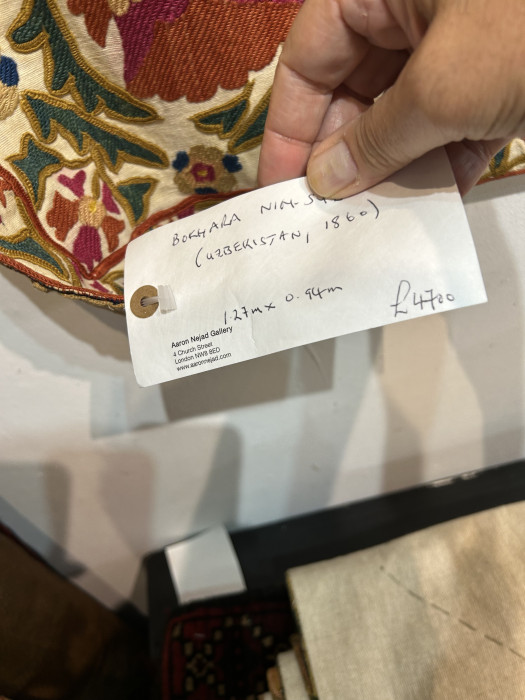 Fine Bokhara Nim-Suzani 