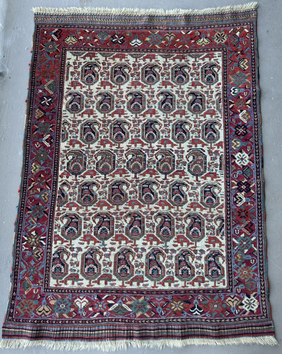 Cute Afshar Tribal Rug