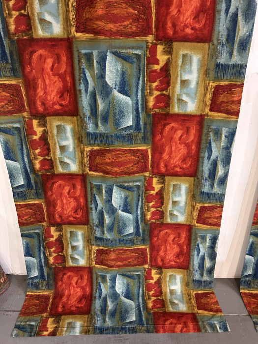 A Pair of Mid-20th Century printed Hangings