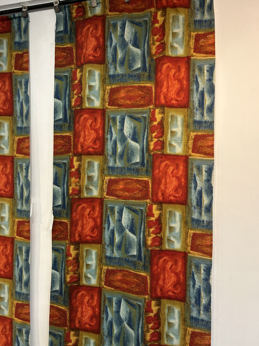 A Pair of Mid-20th Century printed Hangings