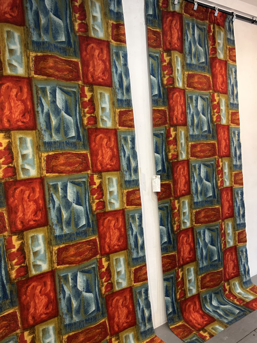 A Pair of Mid-20th Century printed Hangings