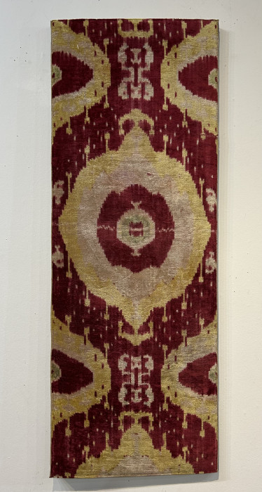 Velvet Ikat Fragment