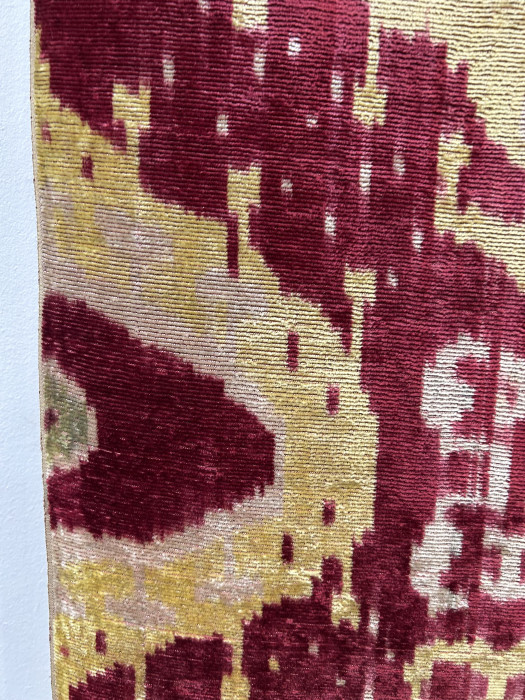 Velvet Ikat Fragment
