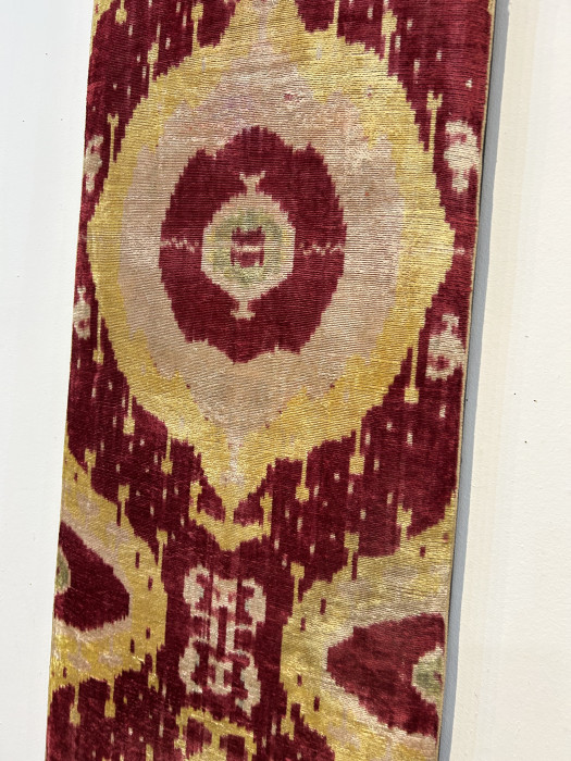 Velvet Ikat Fragment
