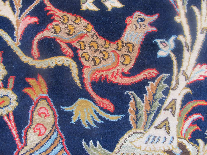 Part-Silk Qum Carpet