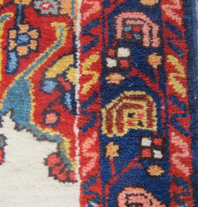 Charming Persian Village Rug